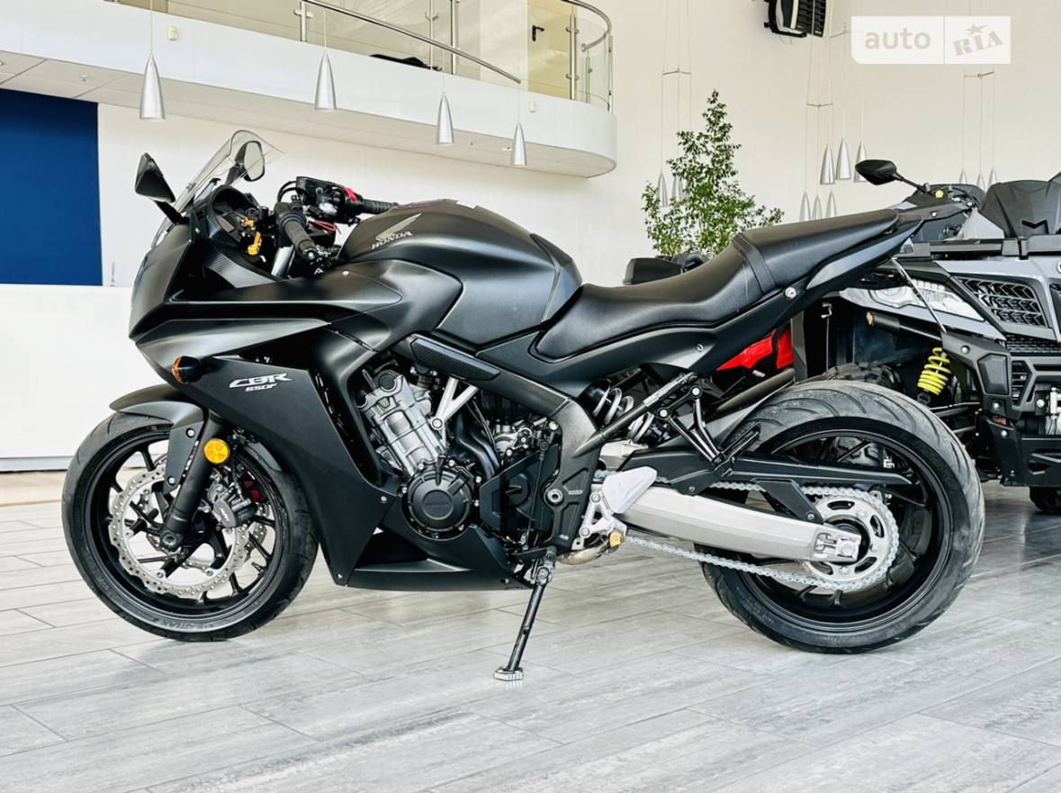 Характеристики Мотоцикл HONDA CBR 650F 2015 рік, б/у (15 000 км)