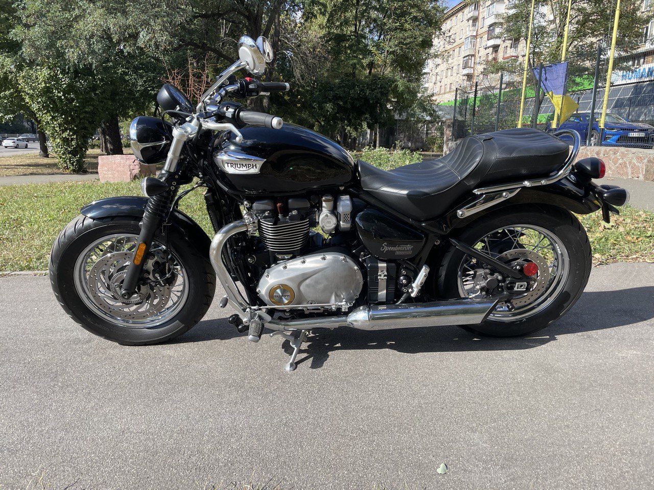 Характеристики Мотоцикл TRIUMPH BONNEVILLE SPEEDMASTER 2018 рік, б/у (10 000 км)