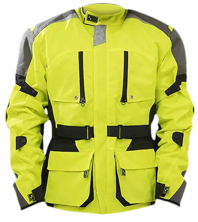 Защитная мотоциклетная куртка AIR BAG Jacket Touring HV (XXL)