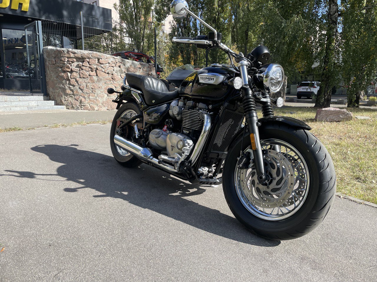 Характеристики Мотоцикл TRIUMPH BONNEVILLE SPEEDMASTER 2018 год, б/у (10 000 км)