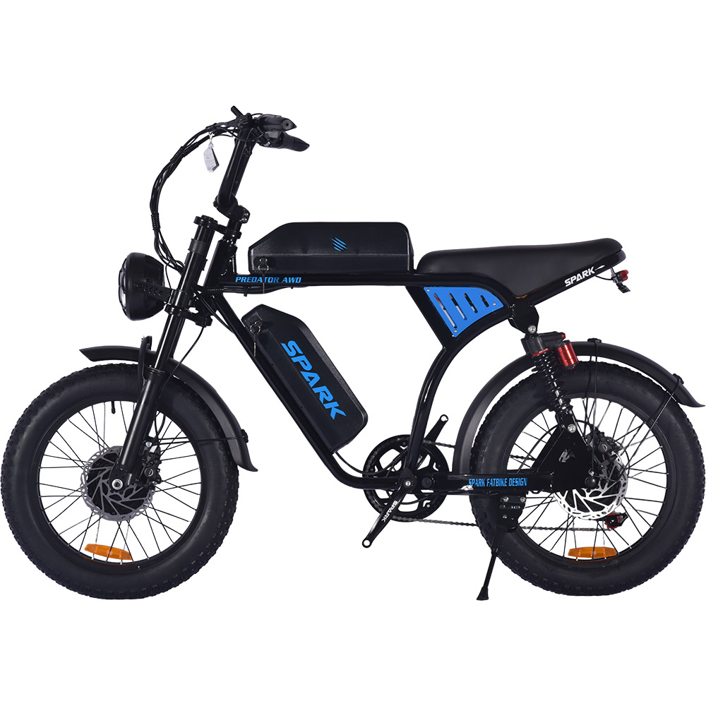 Електровелосипед SPARK PREDATOR AWD 48V/750W*2/20Ah*2 Li-ion 20