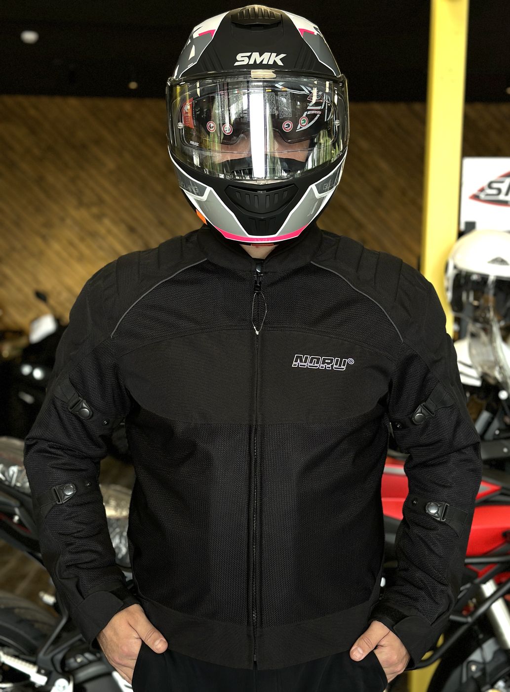 Куртка чоловіча в сітку NORU (з внутрішньою водонепроникною ПВХ підкладкою)