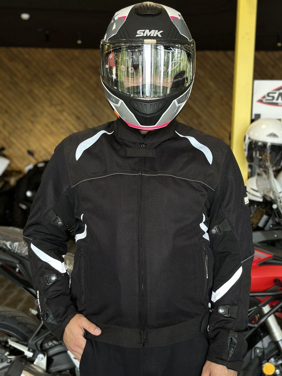 Куртка чоловіча в сітку NORU ARASHI (з внутрішньою водонепроникною ПВХ підкладкою)