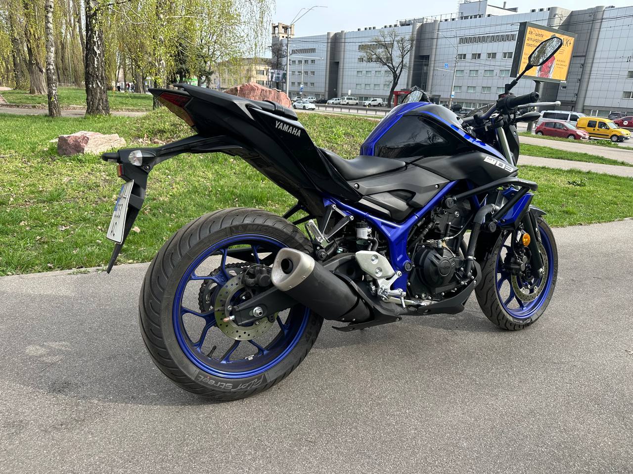 Характеристики Мотоцикл YAMAHA MT-03 2019 год, б/у (2525 км)