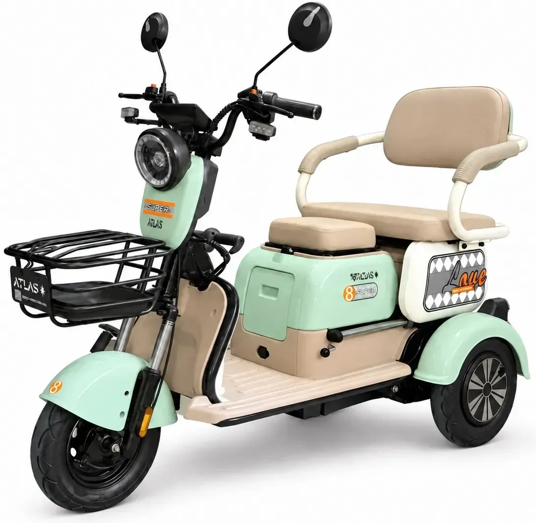 Електротрицикл ATLAS Elegant Trike 600W Lux