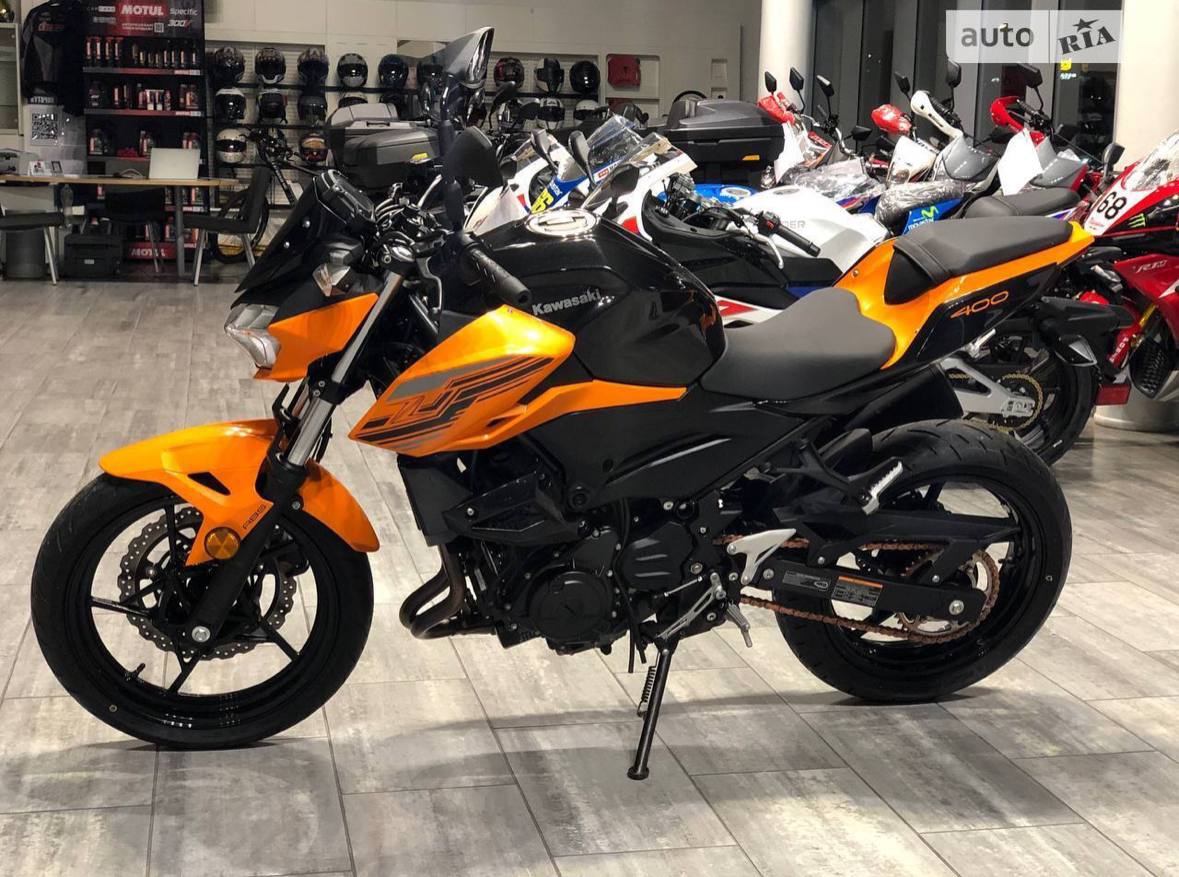 Характеристики Мотоцикли KAWASAKI Z 400 Abs 2020 год, б/у (1000 км)