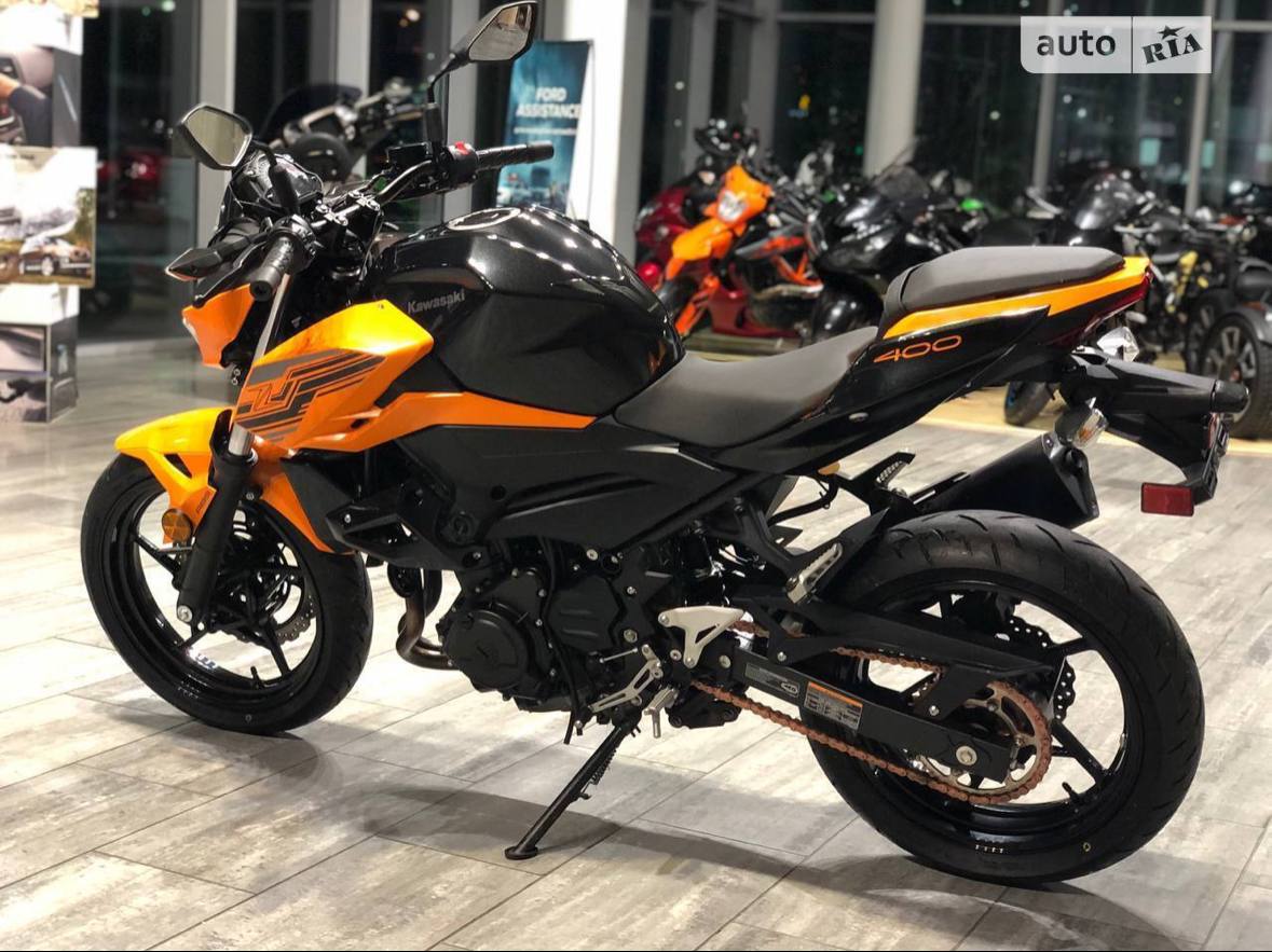 Характеристики Мотоцикли KAWASAKI Z 400 Abs 2020 рік, б/у (1000 км)