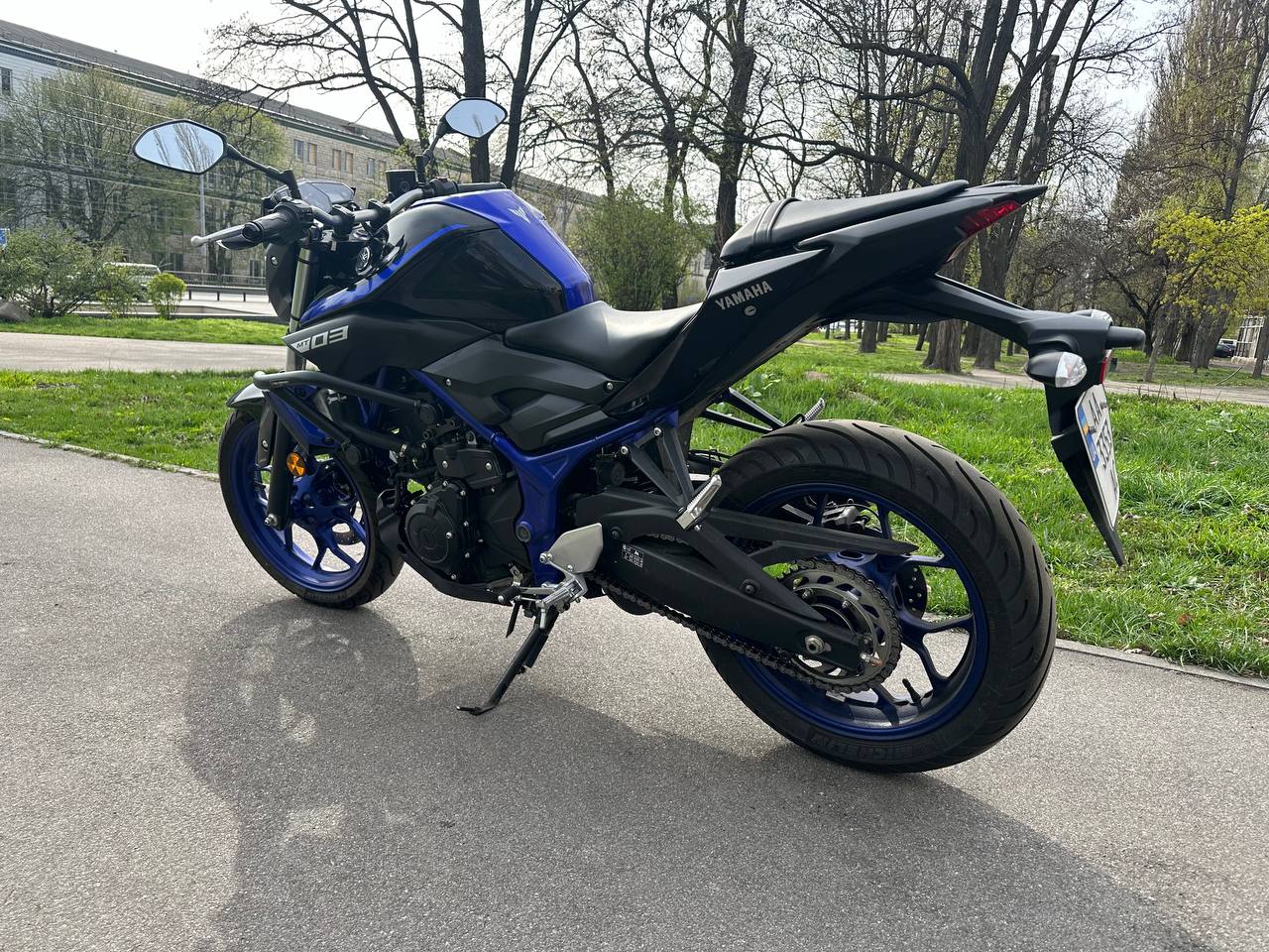 Характеристики Мотоцикл YAMAHA MT-03 2019 год, б/у (2525 км)