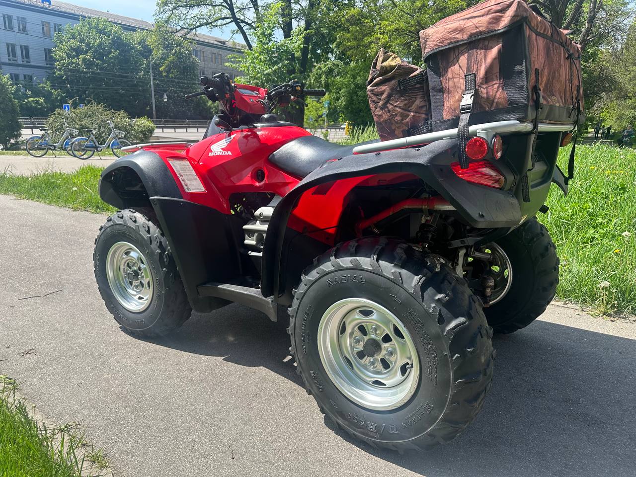 Характеристики Квадроцикл HONDA Rincon TRX 650 FA5 2005 год, б/у (700 км)