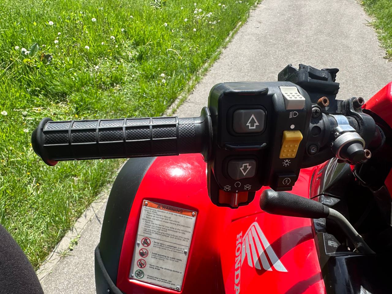 Характеристики Квадроцикл HONDA Rincon TRX 650 FA5 2005 рік, б/у (700 км)