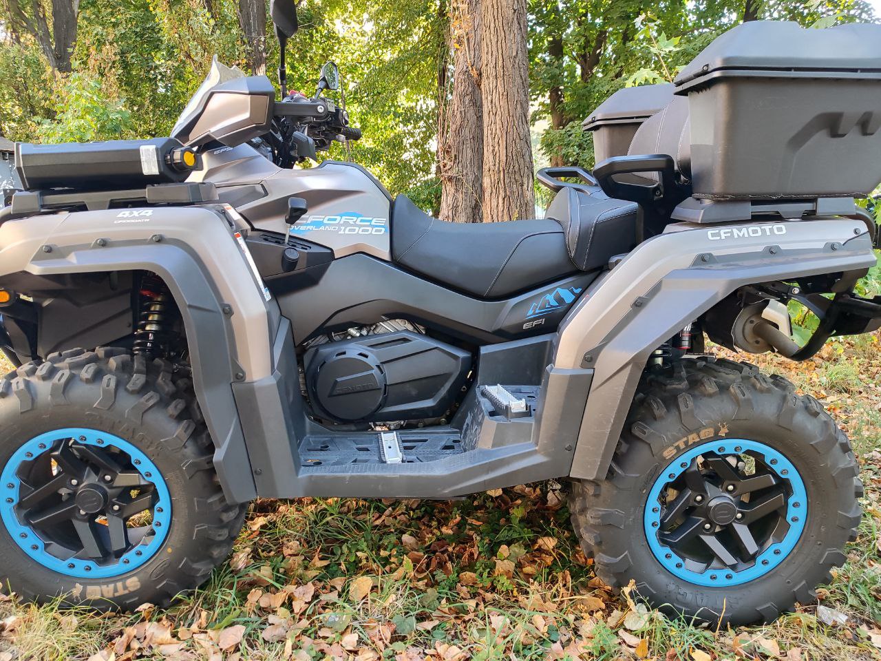 Характеристики Квадроцикл CF Moto CFORCE OVERLAND 1000  (1040 км)  б/у